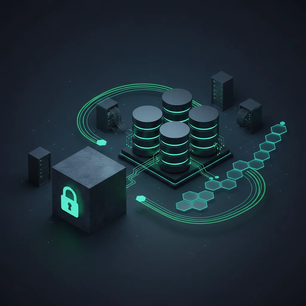 Abstract encrypted Postgres backup and restore-check flow